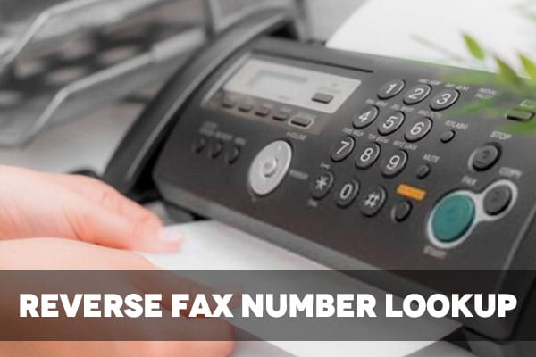 Reverse Fax Number Lookup Service